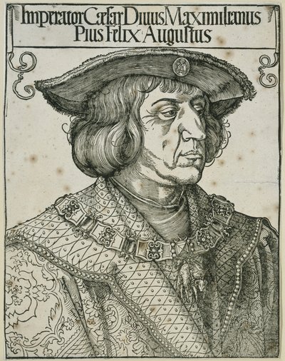 I. Maximilián császár alkotó: Albrecht Dürer