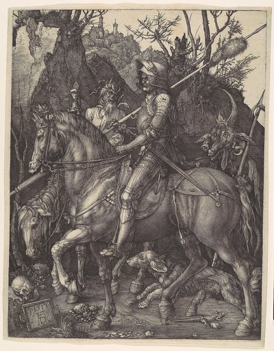 A lovag, a halál és az ördög alkotó: Albrecht Dürer