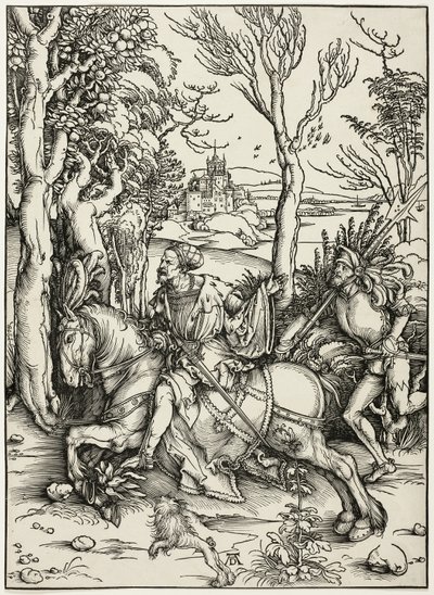 Lovag és Landsknecht alkotó: Albrecht Dürer