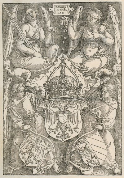 Csomó szív alakú jelzéssel alkotó: Albrecht Dürer