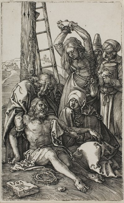 Krisztus siralma, A vésett passióból alkotó: Albrecht Dürer