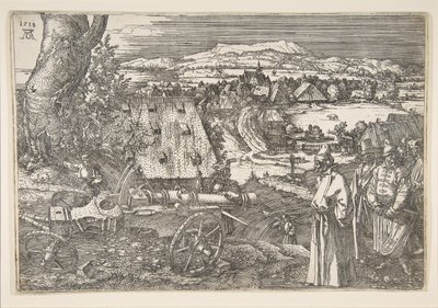 Táj ágyúval, 1518. alkotó: Albrecht Dürer