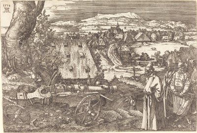Táj az ágyúval alkotó: Albrecht Dürer