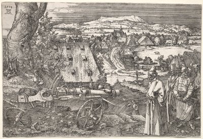 Táj az ágyúval alkotó: Albrecht Dürer