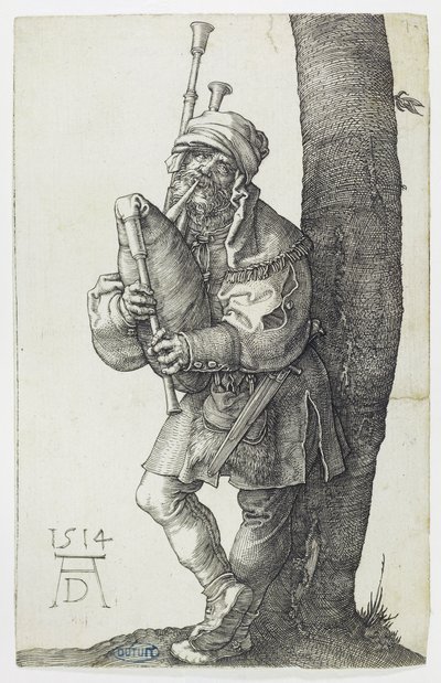 A dudás (Bartsch 91) alkotó: Albrecht Dürer