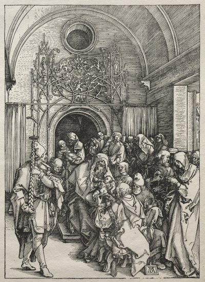 A Szűz élete: A körülmetélés alkotó: Albrecht Dürer