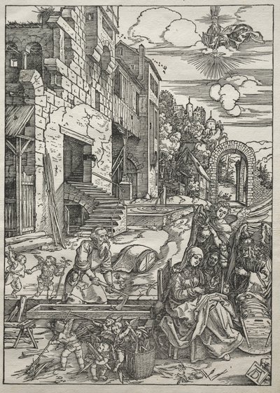 A Szűz élete: A többi Egyiptomban alkotó: Albrecht Dürer