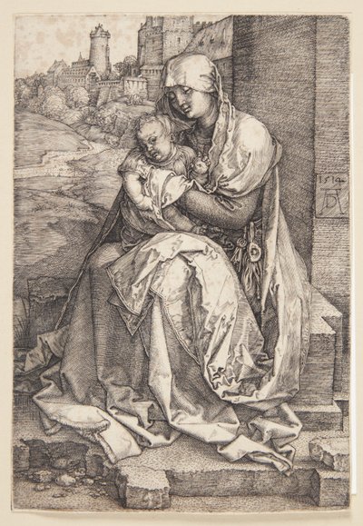 Madonna a fal mellett alkotó: Albrecht Dürer