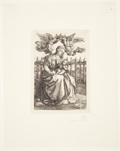 Madonnát két angyal koronázta meg alkotó: Albrecht Dürer