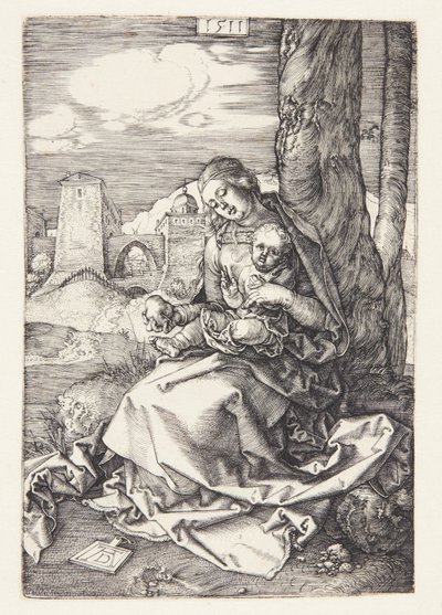 Madonna körtével alkotó: Albrecht Dürer