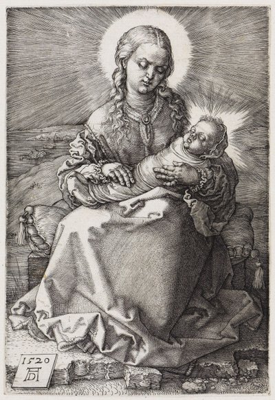 Mária a csecsemővel a karjában alkotó: Albrecht Dürer