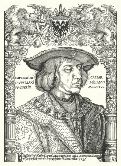 I. Maximilianus, Szent-római császár alkotó: Albrecht Dürer