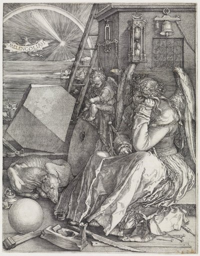 Melencolia I (A melankólia) alkotó: Albrecht Dürer
