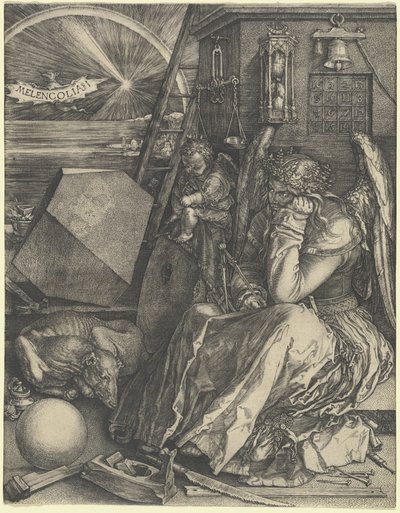 Melankólia I alkotó: Albrecht Dürer