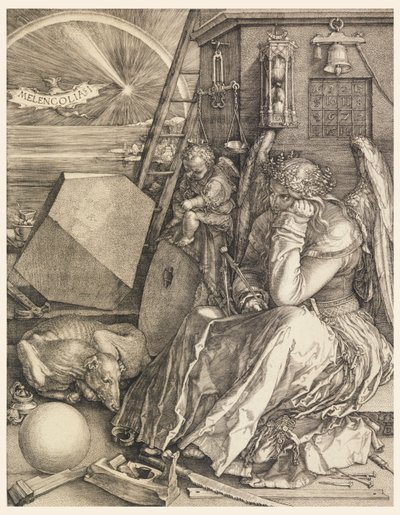Melankólia I alkotó: Albrecht Dürer