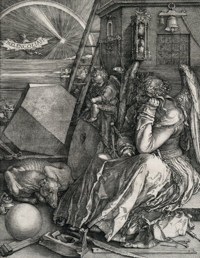 Melankólia I alkotó: Albrecht Dürer