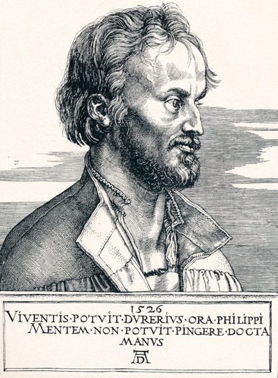 Philip Melanchthon, 1526 1906. alkotó: Albrecht Dürer