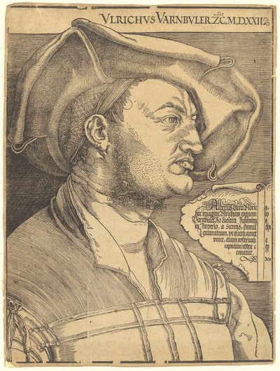 Ulrich Varnbüler portréja alkotó: Albrecht Dürer