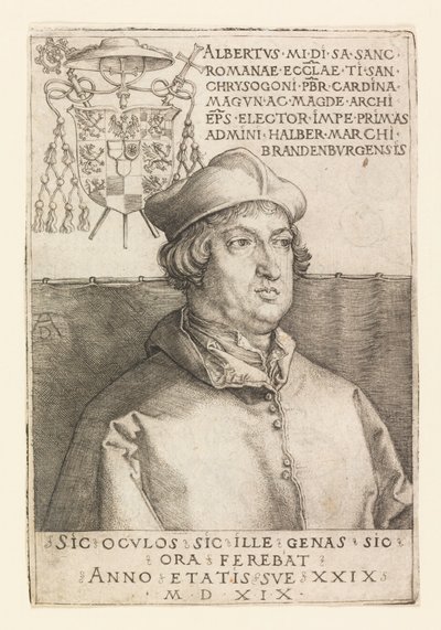 Mainz-i Albert portréja alkotó: Albrecht Dürer