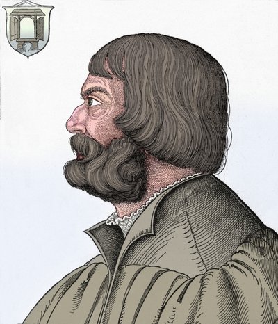 Albrecht Durer portréja, 1527, 1906 alkotó: Albrecht Dürer