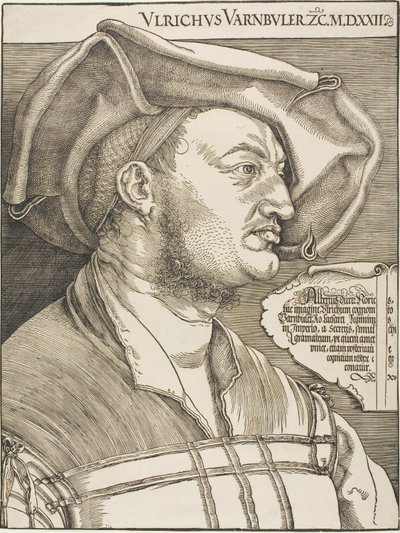 Ulrich Varnbüler portréja alkotó: Albrecht Dürer