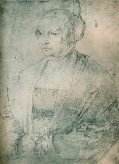 Egy hölgy portréja, 1500-1520, 1903 alkotó: Albrecht Dürer