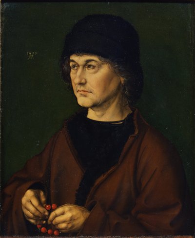 A művész apjának portréja, 1490 alkotó: Albrecht Dürer