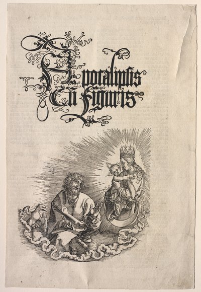 Szent János kinyilatkoztatása alkotó: Albrecht Dürer