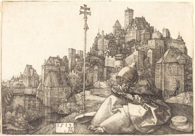 Szent Antal olvasása alkotó: Albrecht Dürer