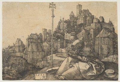 Olvasó Szent Antal alkotó: Albrecht Dürer