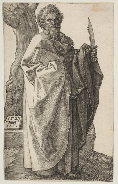 Szent Bertalan, 1523. alkotó: Albrecht Dürer