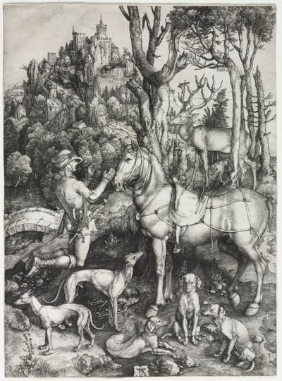 Szent Eustace alkotó: Albrecht Dürer