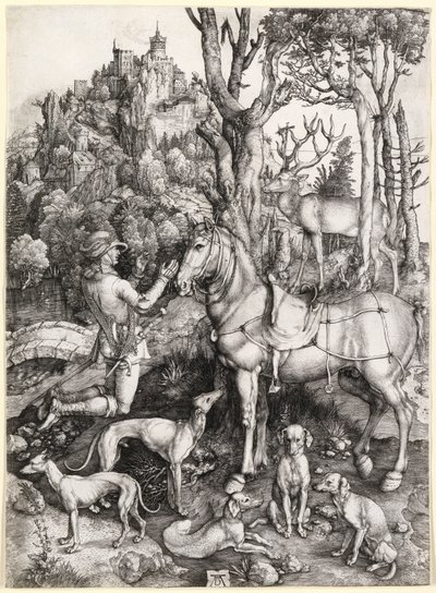 Szent Eusztáz alkotó: Albrecht Dürer