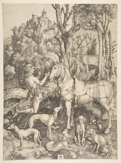 Szent Eustace alkotó: Albrecht Dürer