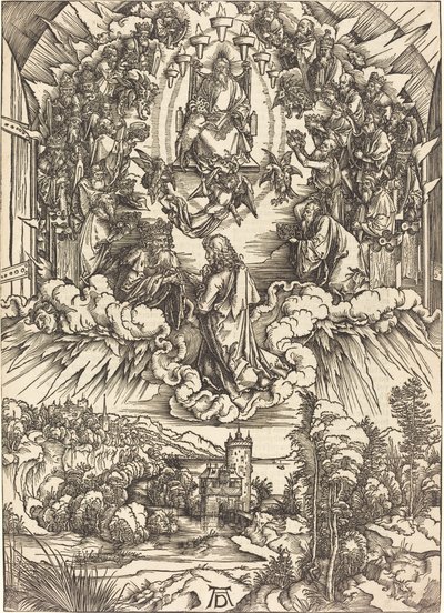Szent János Isten és a Vének előtt alkotó: Albrecht Dürer