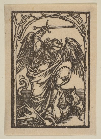 Szent Mihály.n.d. alkotó: Albrecht Dürer