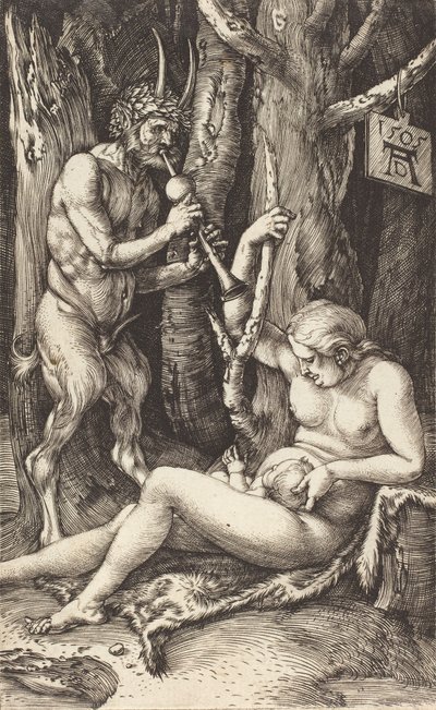 Satyr család, 1505. alkotó: Albrecht Dürer