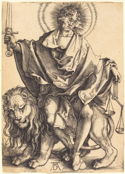 Sol Iustitiae („Az igazságosság napja”) alkotó: Albrecht Dürer
