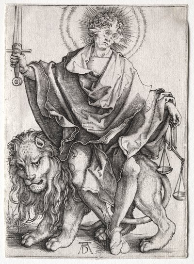 Az igazság fia, c. 1500. alkotó: Albrecht Dürer