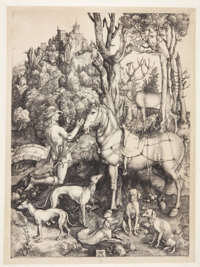 St. Eustace alkotó: Albrecht Dürer
