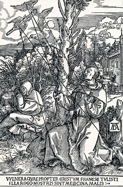 Szent Ferenc a stigmák átvétele, 1504 1906 alkotó: Albrecht Dürer