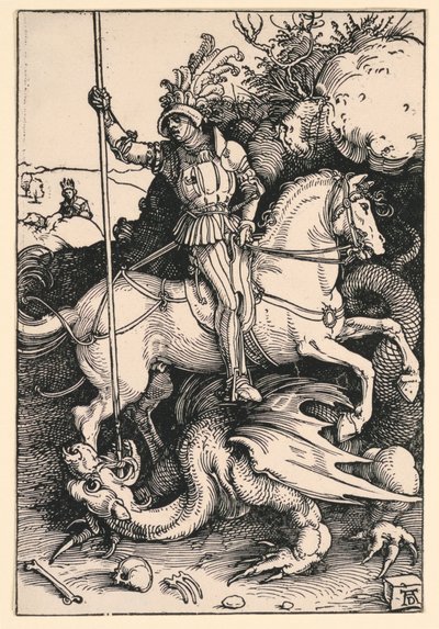 Szent György megöli a dr alkotó: Albrecht Dürer