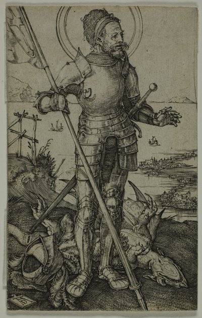 Gyalog Szent György alkotó: Albrecht Dürer