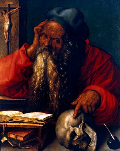 Szent Jeromos, 1521 alkotó: Albrecht Dürer