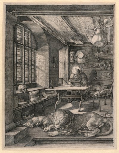 Szent Jeromos tanulmányában alkotó: Albrecht Dürer