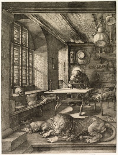 Szent Jeromos tanulmányában alkotó: Albrecht Dürer