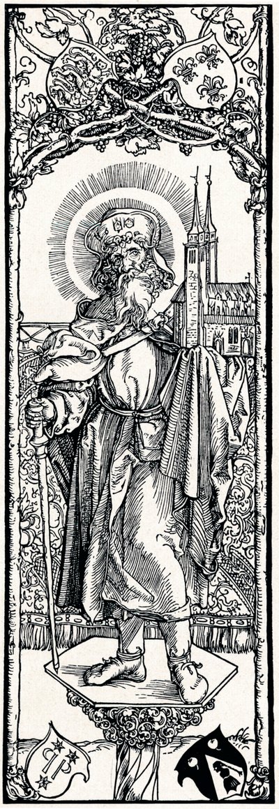 Szent Sebaldus a fővárosban, 1906 alkotó: Albrecht Dürer