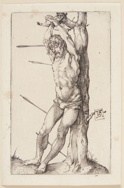 Szent Sebestyén a fánál alkotó: Albrecht Dürer