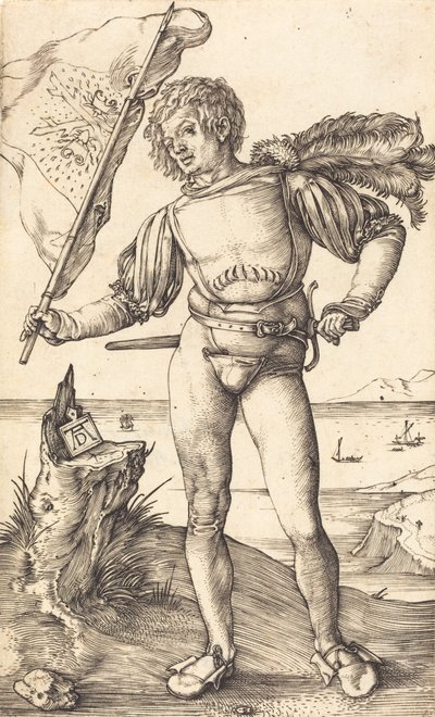 Szabványhordozó, c. 15021503. alkotó: Albrecht Dürer
