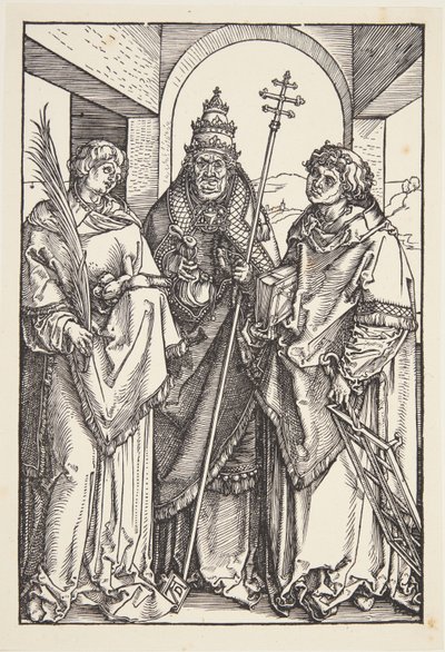 Sts. Lawrence, Sixtus és Stephen alkotó: Albrecht Dürer